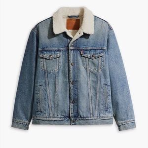 Levi's® Premium RELAXED FIT SHERPA TRUCKER JACKET XXL